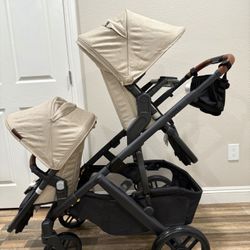 Double stroller Uppababy vista V2. Limited color Liam