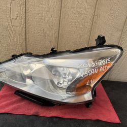 2013 2014 2015 NISSAN ALTIMA LEFT SIDE HEADLIGHT OEM USED 