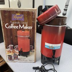 Regal Vintage Coffee Maker 