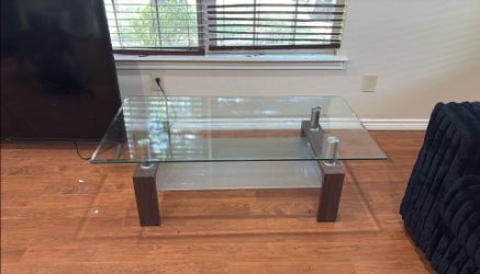 glass table
