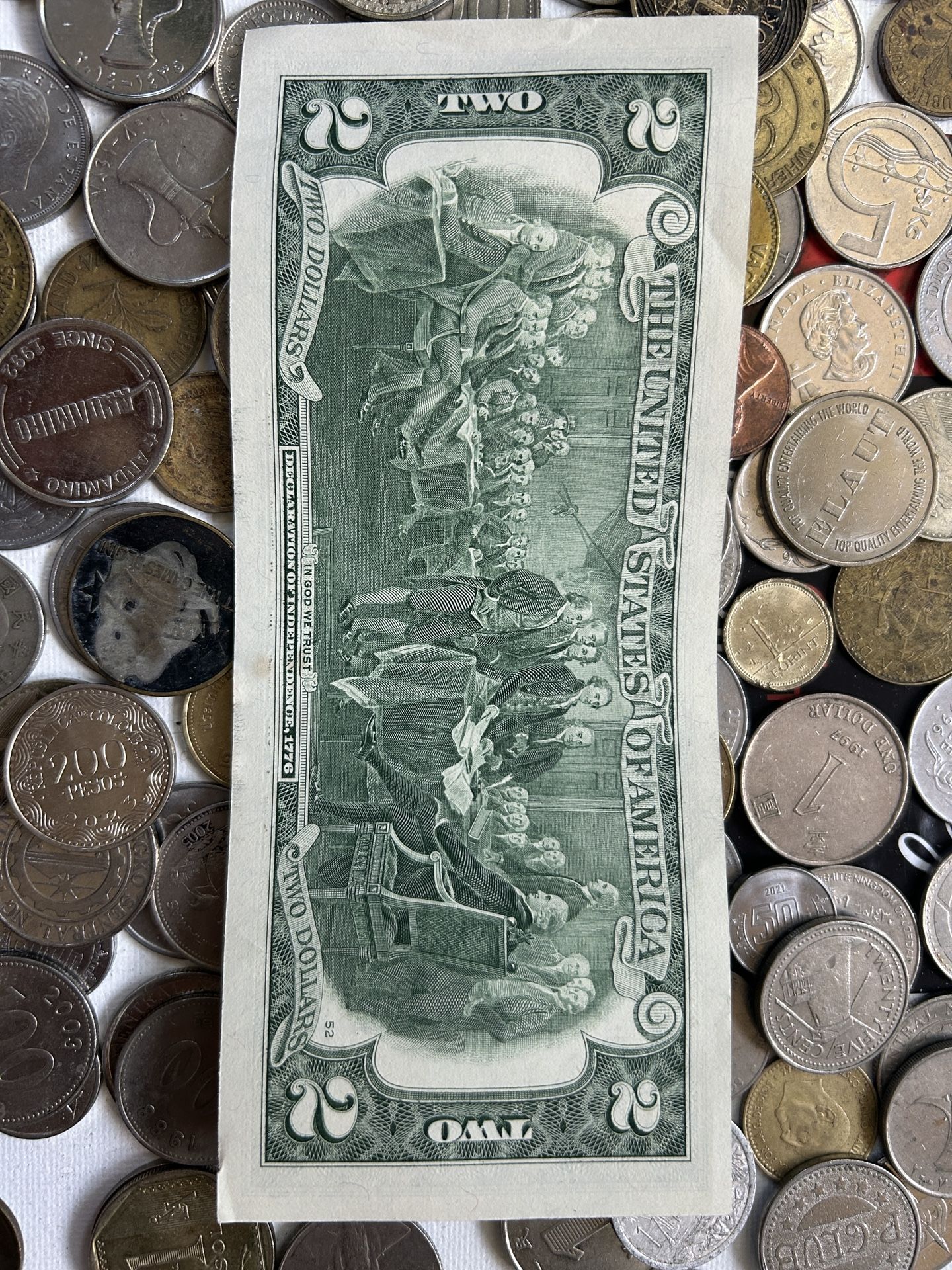 US $2 Lucky Bill With 000 Start A 