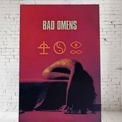Bad Omens Poster On 4x6 Aluminum Print 
