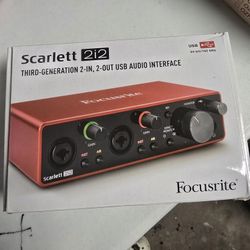 Focusrite Scarlet 2i2 3rd Generation 
