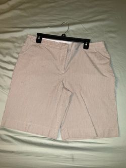 Attention Women’s brown Striped Chino Shorts size 16