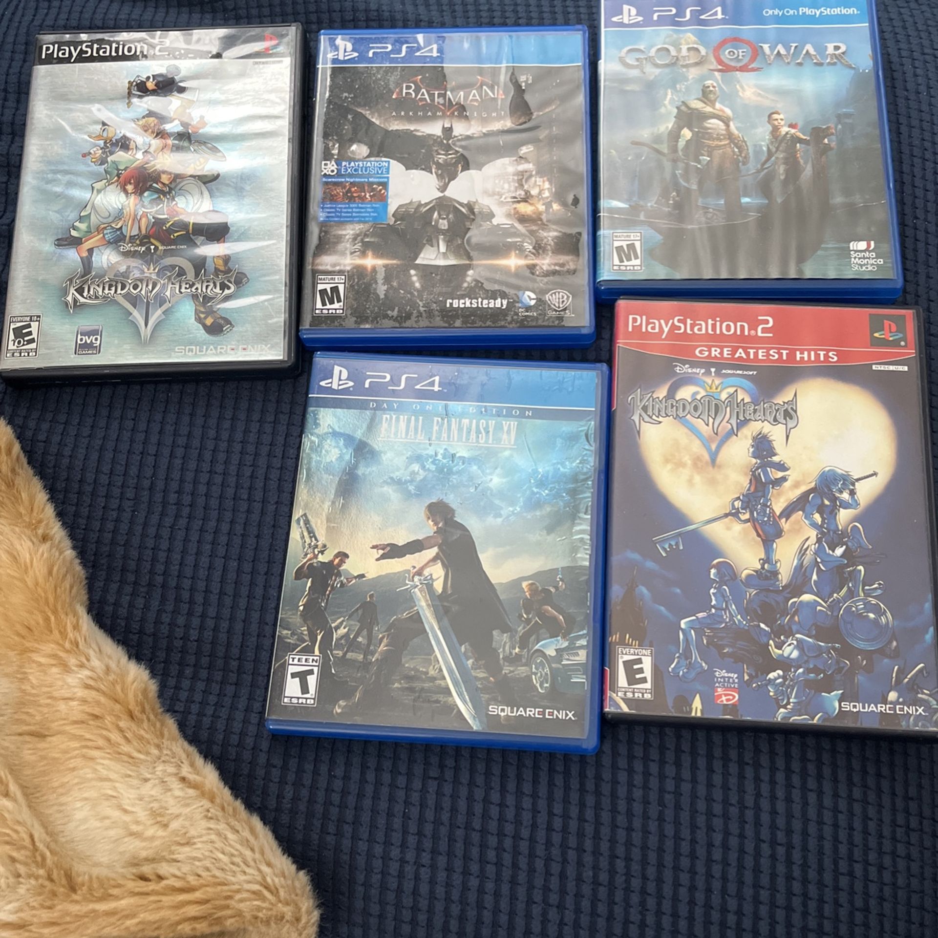 Various Ps4 Ps2 Games