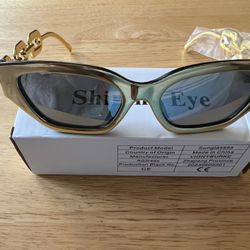 Ladies Shining Eye Sunglasses New