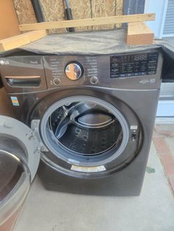 LG washer and dryer combo electric 2 and 1 Bluetooth