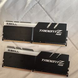 SKILL Trident Z RGB Series DDR4 RAM (XMP) 16GB (2x8GB) 4000MT/s CL18-22-22-42 1.35V Desktop Computer Memory