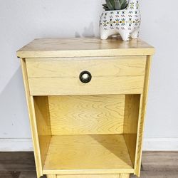 Nightstand Side table End table MCM authentic