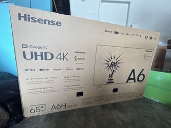 Hisense 4k 65” Smart Tv