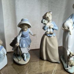 Llardo Porcelain Figurines.  Hand Made In Spain. Priced individually.