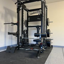 SMITH MACHINE/ HALF RACK/ ADJUSTABLE PULLEY SYSTEM/ FUNCTIONAL TRAINER/ VESTA FITNESS/ FREE DELIVERY 🚚
