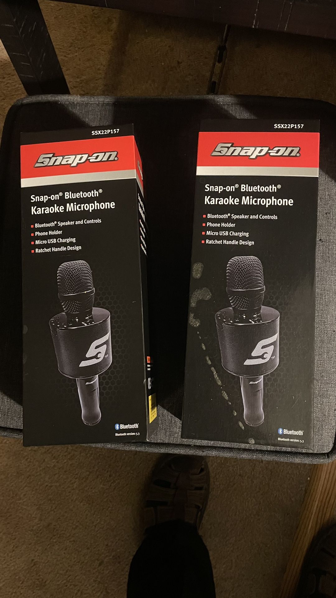 SNAP-ON BLUETOOTH KARAOKE MIC