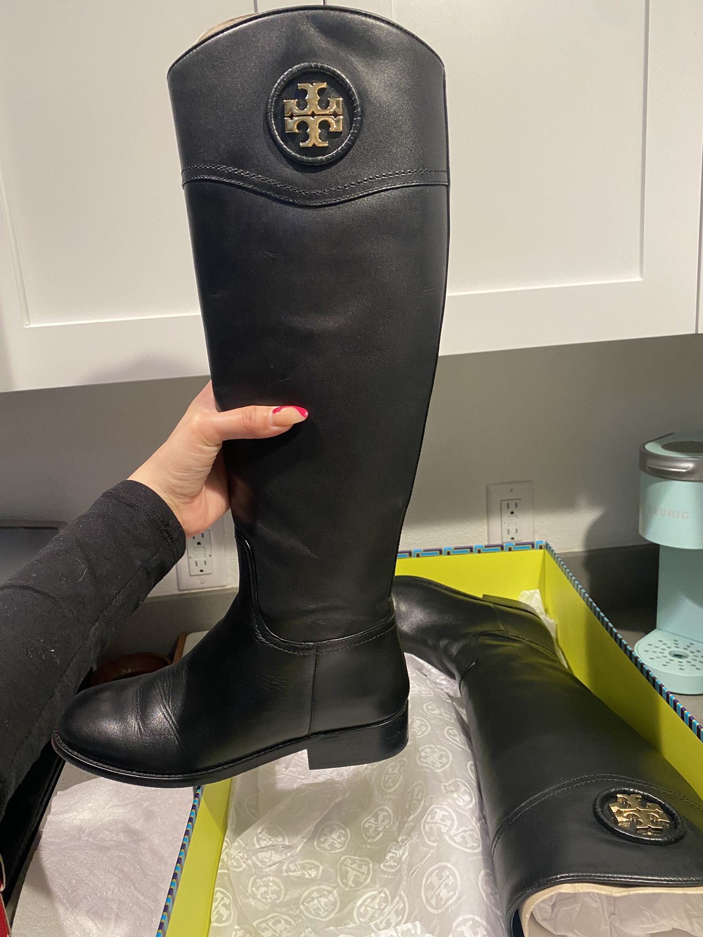 Tory Burch, Shoes, Tory Burch Ashlynn Riding Boots