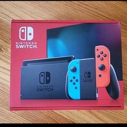 NINTENDO SWITCH RED&BLUE 32G - BRAND NEW 
