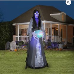 Halloween Mystical Ghoul Yard Inflatable, 10.5FT TALL!!
