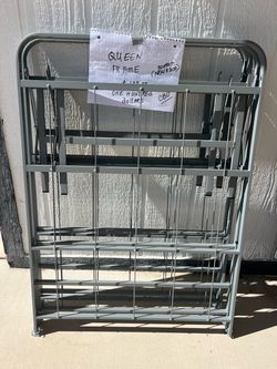 Queen mattress frame