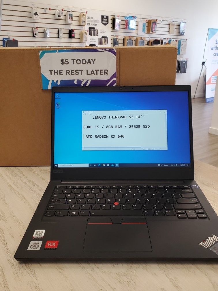 Lenovo Thinkpad S3 Laptop - $1 DOWN TODAY, NO CREDIT NEEDED - WARRANTY INCLUDED