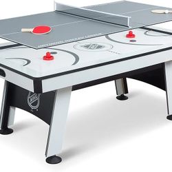 *Brand New* EastPoint Sports NHL 80 inchPower Play 2-in-1 Air Hockey Table with Table Tennis Top