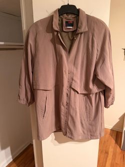 Vintage "New York Classics" lightweight jacket or trench coat