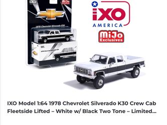 1:64 Chevy k30