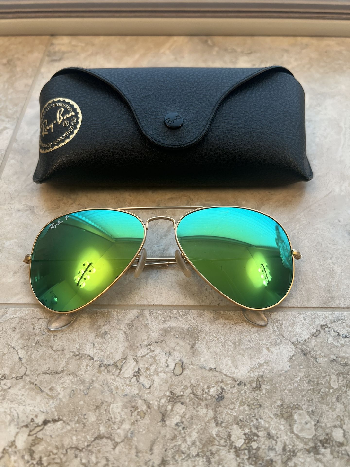 Ray-Ban Aviator Polarized Sunglasses (RB3025) - $100 OBOt