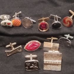 Vintage Single Mens Cufflinks 