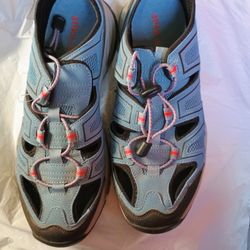 Atika  Outdoor Sandal Closed Toe Baby Blue Mens size 8