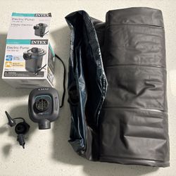 Full/Queen Air Mattress With Pump