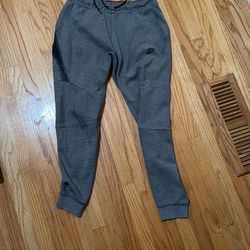Nike Tech Fleece Windrunner Joggers Mens Small Heather Gray
