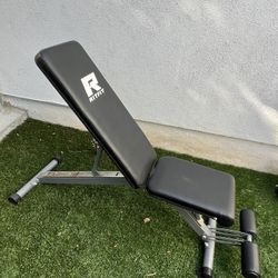 RitFit Adjustable/Foldable Utility Weight Bench for Home Gym