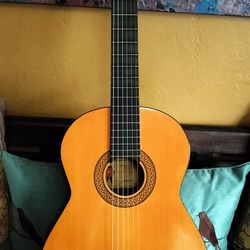 Hand Made In Spain Palmer Candita Classical Guitar