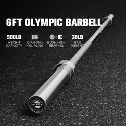 RITFIT Olympic Barbell 6ft