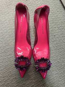 Good American heels.  Mint Condition. Never Worn. 