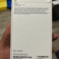 I Phone 14 Brand New 