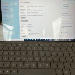 Microsoft Surface Pro 4 i5-6300 CPU, 8GB Ram, 256GB With Keyboard