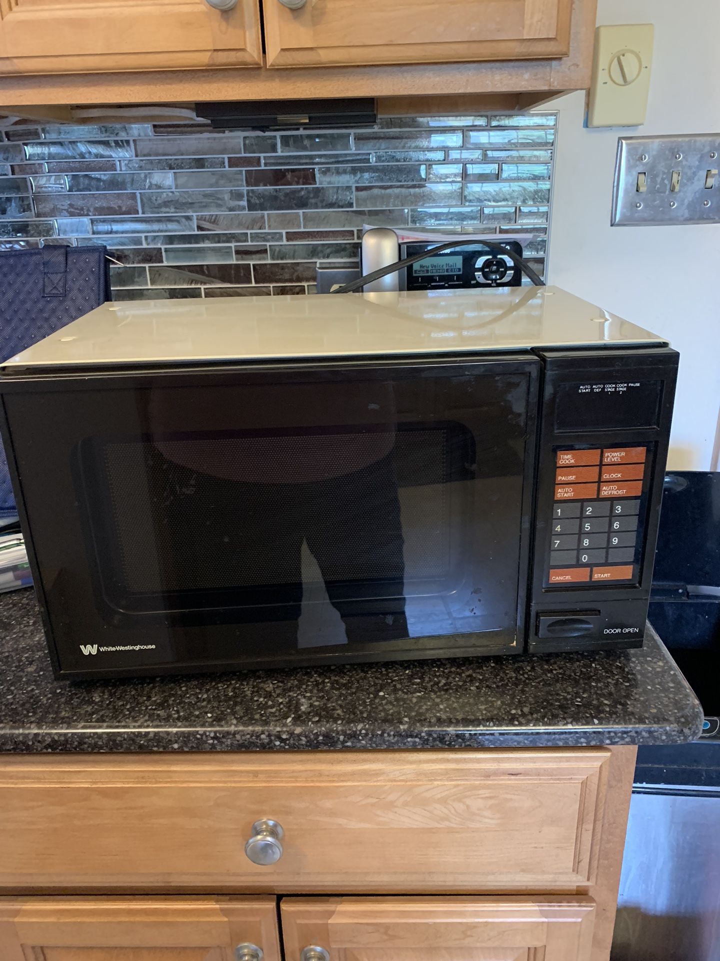 White Westinghouse Microwave