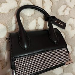 ALDO Rhinestone Mini Crossbody Purse