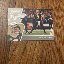 Drew Brees 2020 Card 