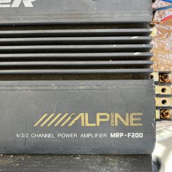 Car Amplifier Alpine & Pioneer 