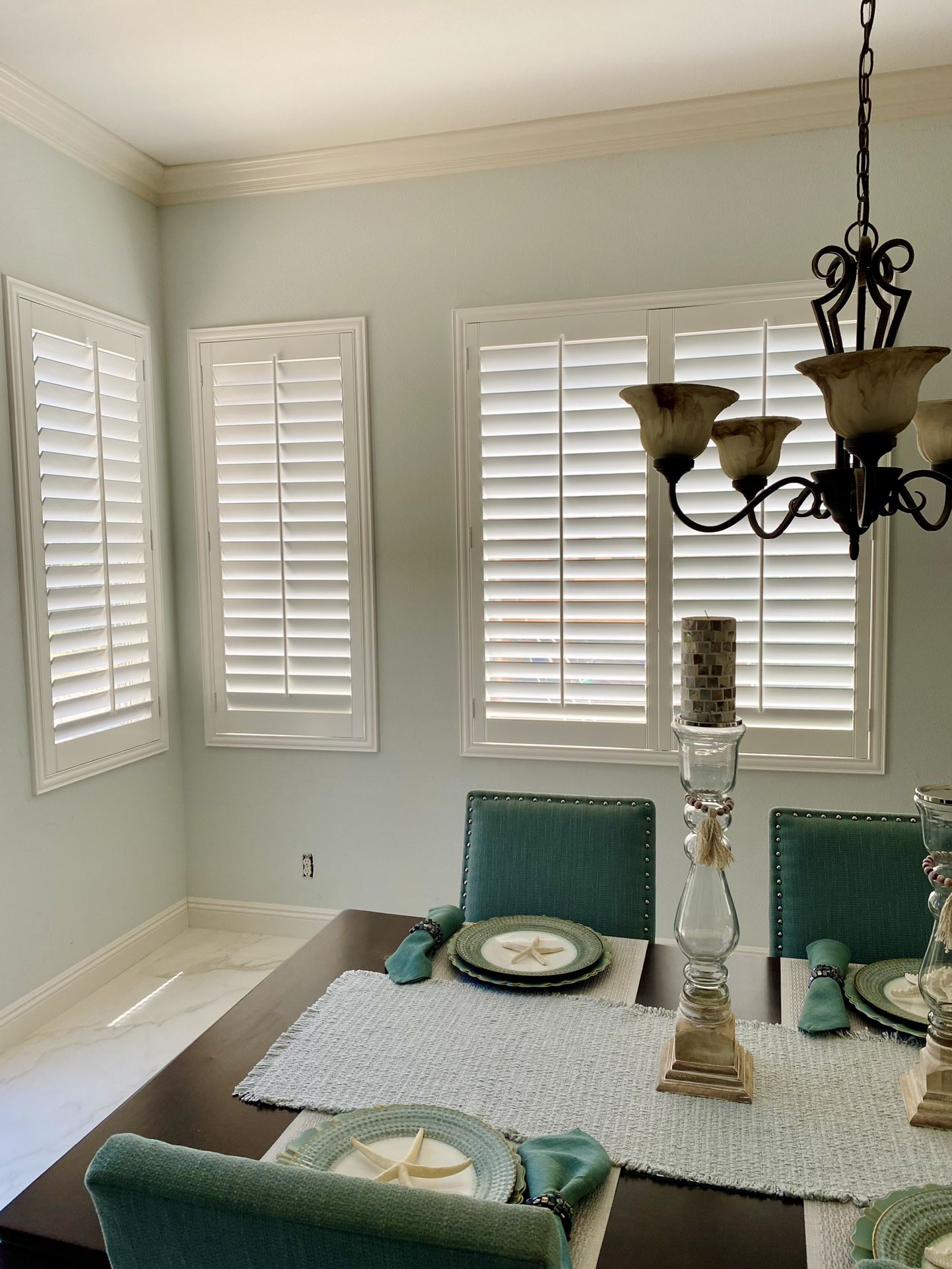 Real Wood Shutters- For Windows, Sliding Doors, French Doors, & Closets. Persianas de. Phone#: 951-573-2560