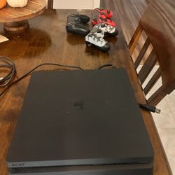 PlayStation 4 with Controllers