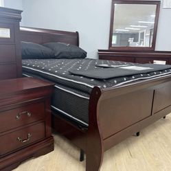 GORGEOUS, STURDY Bedroom Set at an AMAZING PRICE