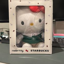 Starbucks Hello Kitty Plushy 