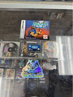Ninja Five-O GBA With Manual $550 Gamehogs 11am-7pm