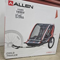 Allen Sports Deluxe 2-Child Bike Trailer