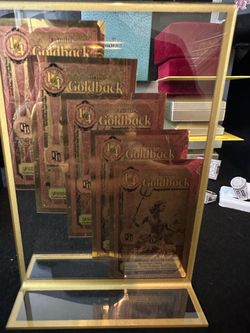 999 24k Gold Foil back aka Gold backs