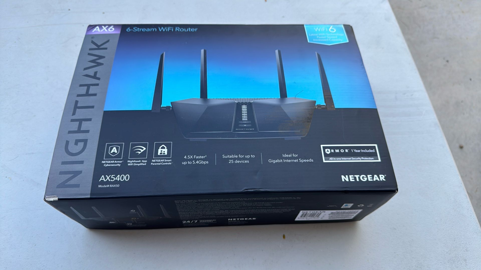 Netgear Nighthawk AX6 Router