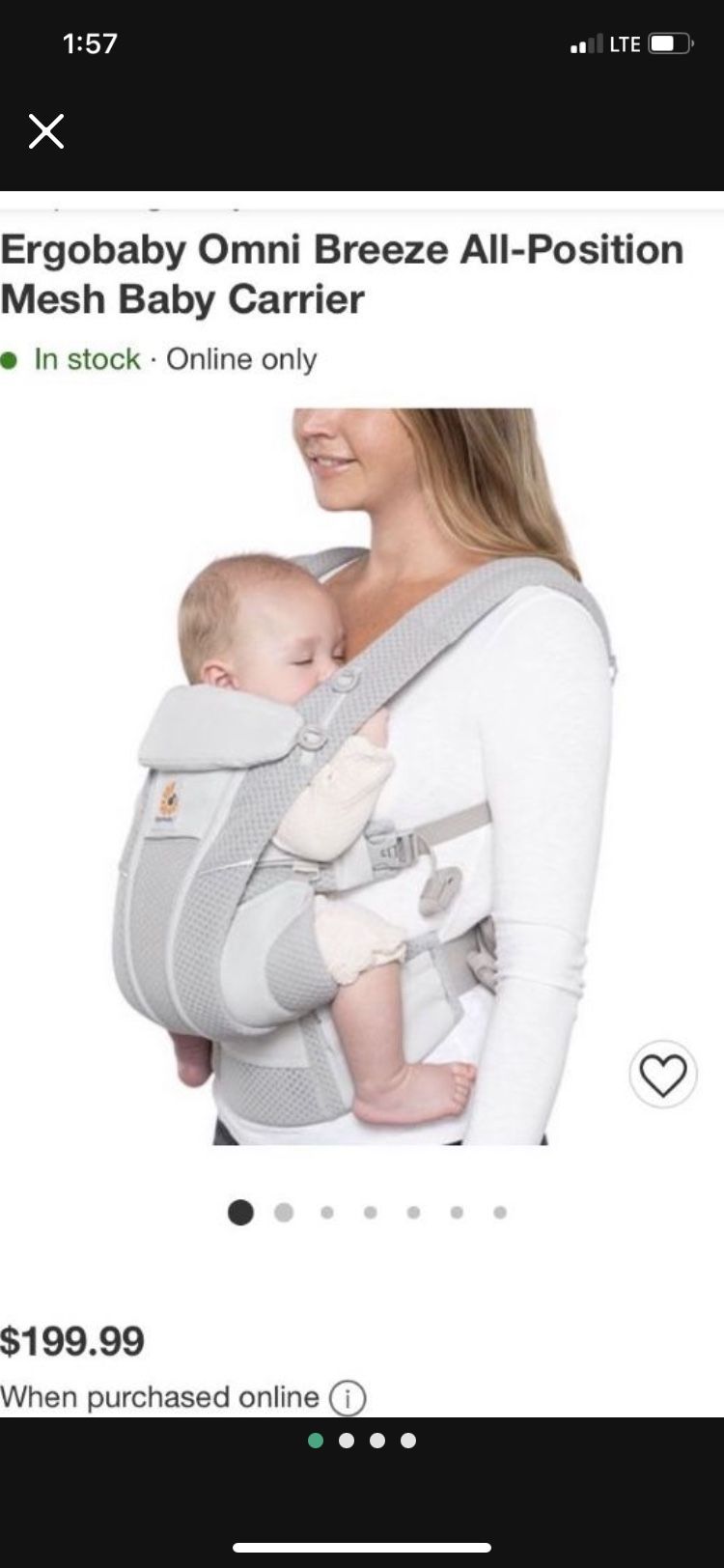 Ergo Baby Carrier