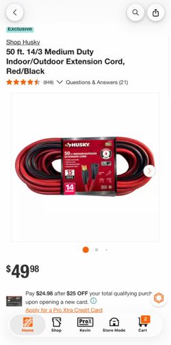 Extension cord